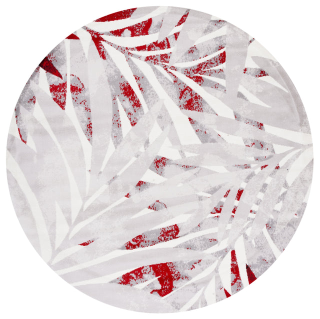 Safavieh Skyler Sky189Q Grey/Red Rugs.