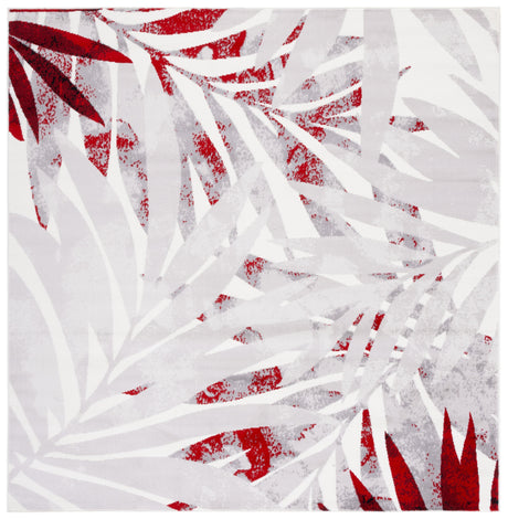 Safavieh Skyler Sky189Q Grey/Red Rugs.