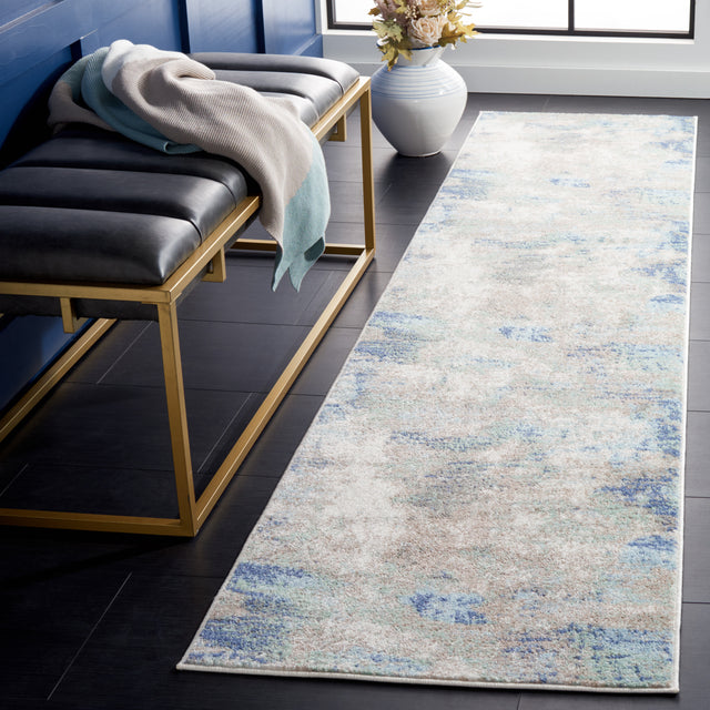 Safavieh Skyler Sky504B Beige/Grey Blue Rug.