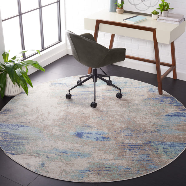 Safavieh Skyler Sky504B Beige/Grey Blue Rug.