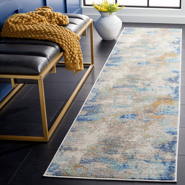 Safavieh Skyler Sky504D Beige/Blue Green Rug.