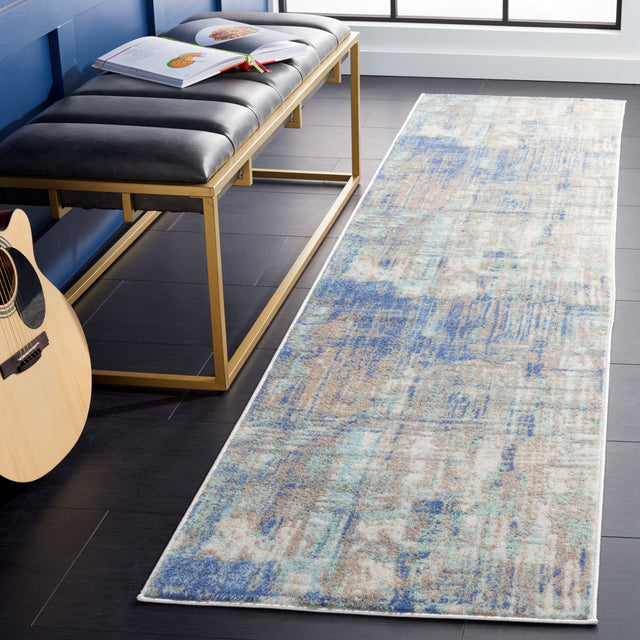 Safavieh Skyler Sky506F Grey Beige/Blue Rug.