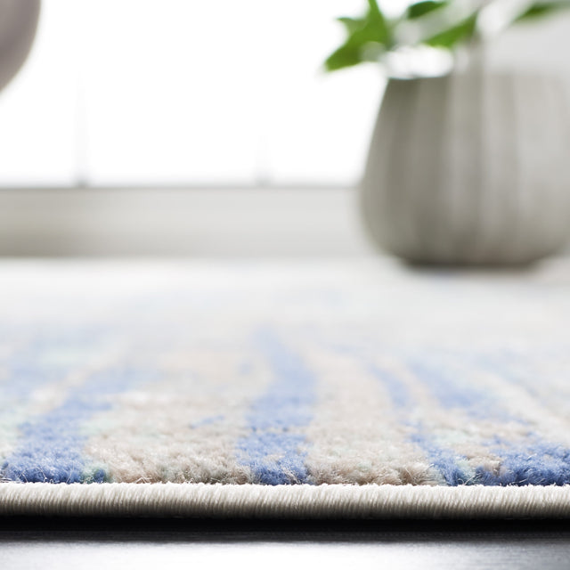 Safavieh Skyler Sky506F Grey Beige/Blue Rug.