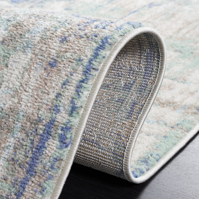 Safavieh Skyler Sky506F Grey Beige/Blue Rug.