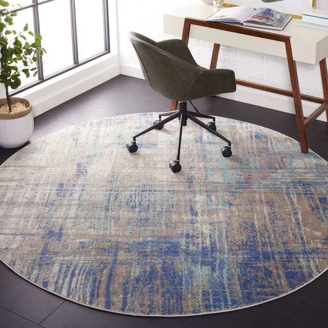 Safavieh Skyler Sky506F Grey Beige/Blue Rug.