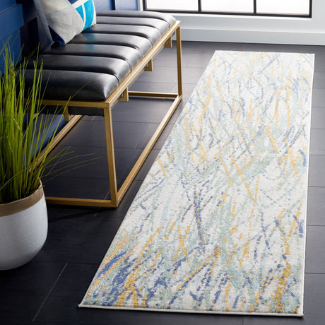 Safavieh Skyler Sky508D Gold/Blue Green Rug.