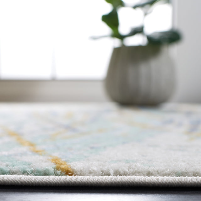 Safavieh Skyler Sky508D Gold/Blue Green Rug.