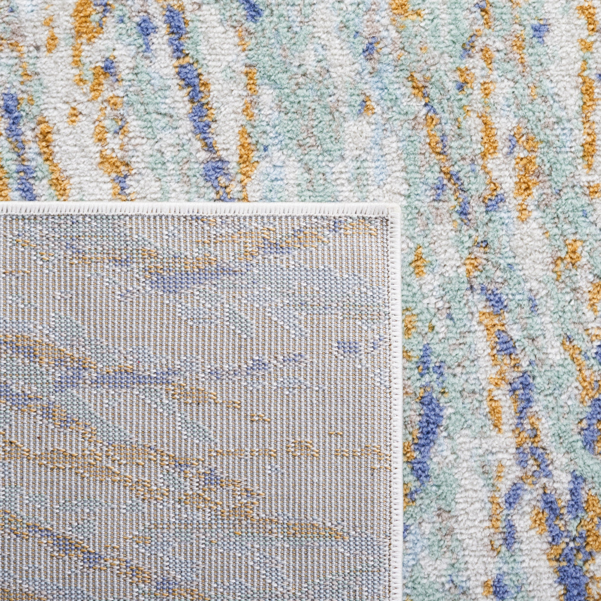 Safavieh Skyler Sky508D Gold/Blue Green Rug.