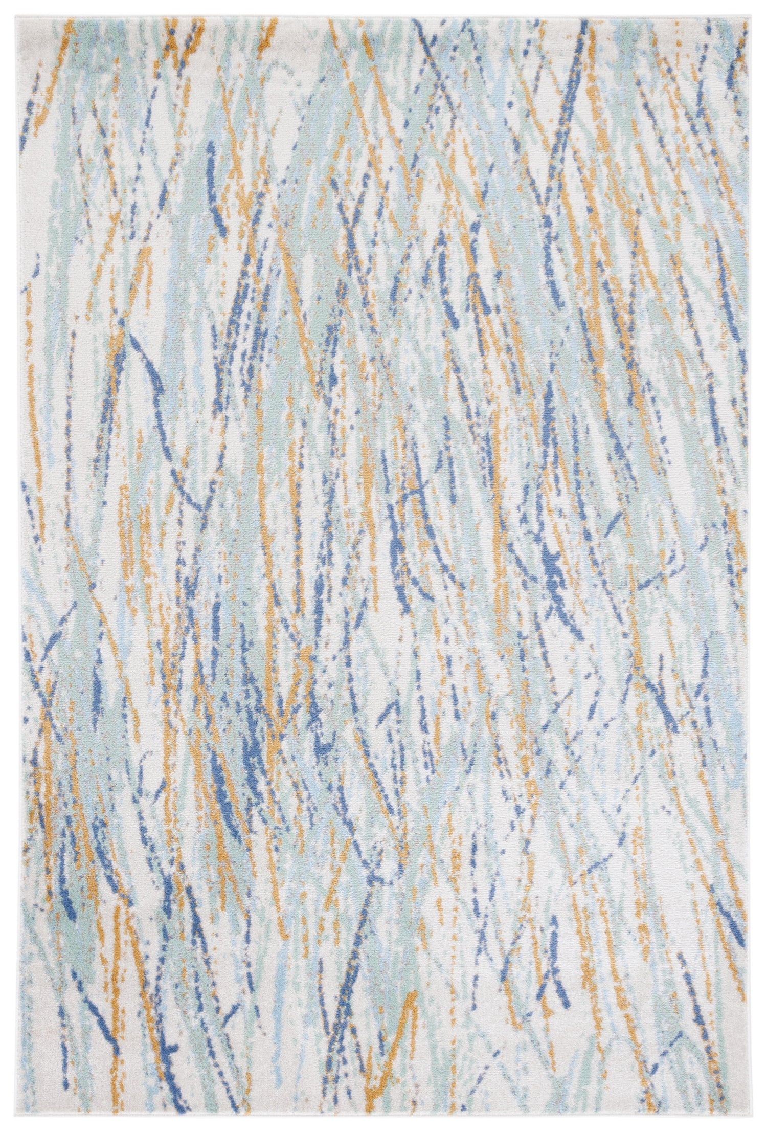 Safavieh Skyler Sky508D Gold/Blue Green Rug.