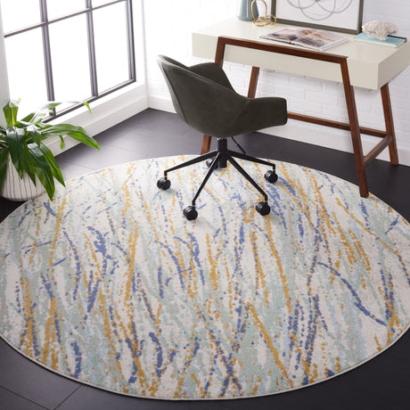 Safavieh Skyler Sky508D Gold/Blue Green Rug.