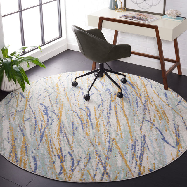 Safavieh Skyler Sky508D Gold/Blue Green Rug.