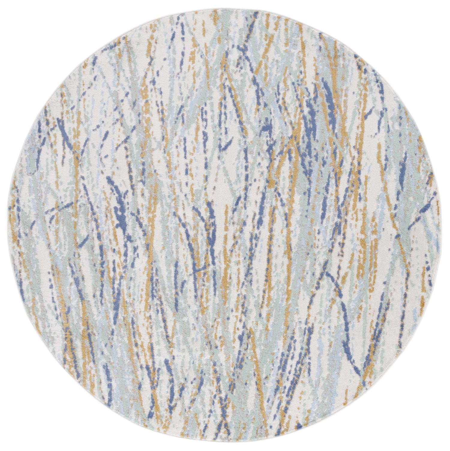 Safavieh Skyler Sky508D Gold/Blue Green Rug.