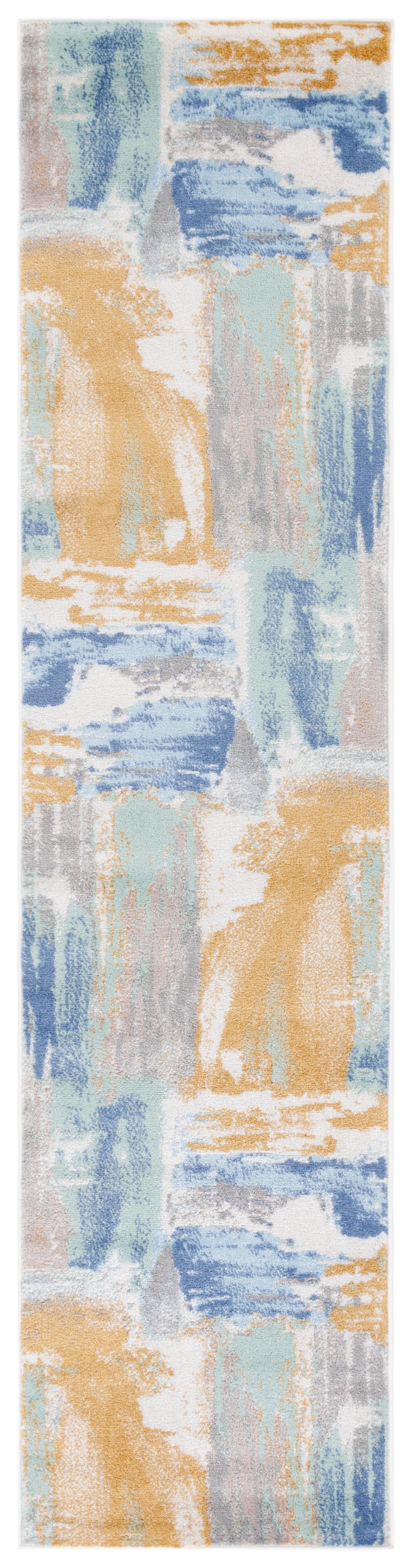 Safavieh Skyler Sky510D Gold/Blue Green Rug.