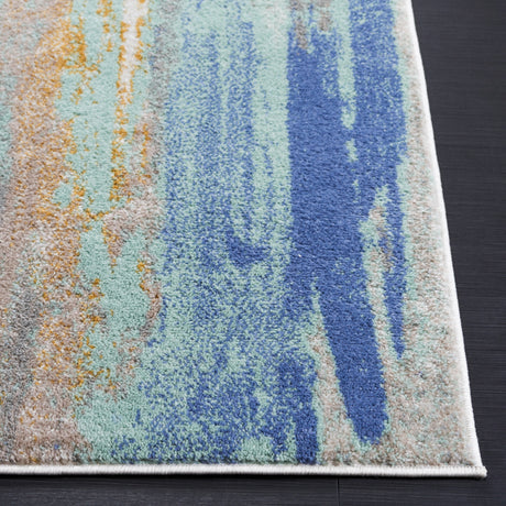 Safavieh Skyler Sky510D Gold/Blue Green Rug.