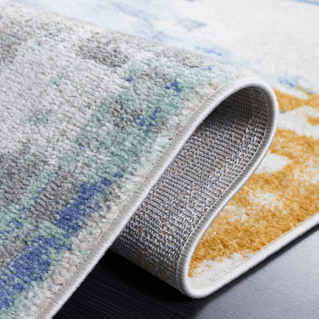 Safavieh Skyler Sky510D Gold/Blue Green Rug.