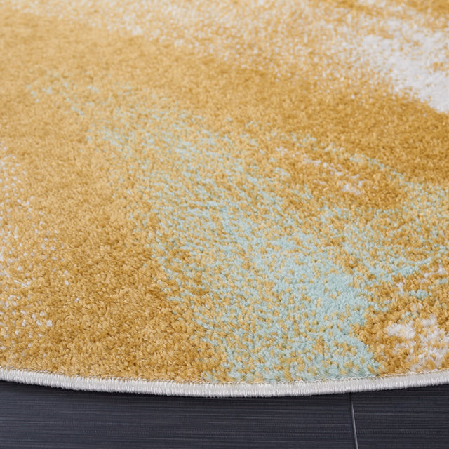 Safavieh Skyler Sky510D Gold/Blue Green Rug.