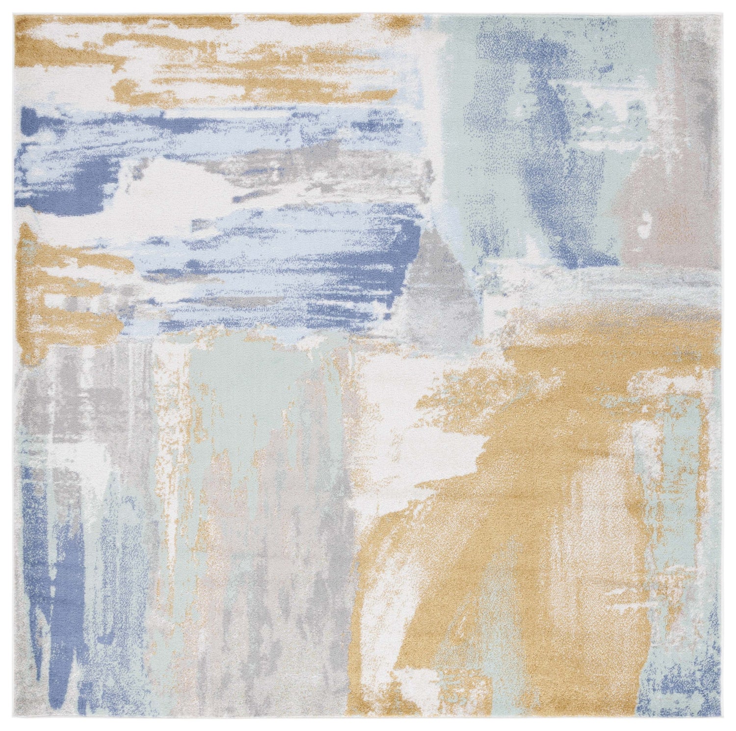 Safavieh Skyler Sky510D Gold/Blue Green Rug.