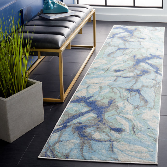 Safavieh Skyler Sky512N Light Blue/Grey Rug.