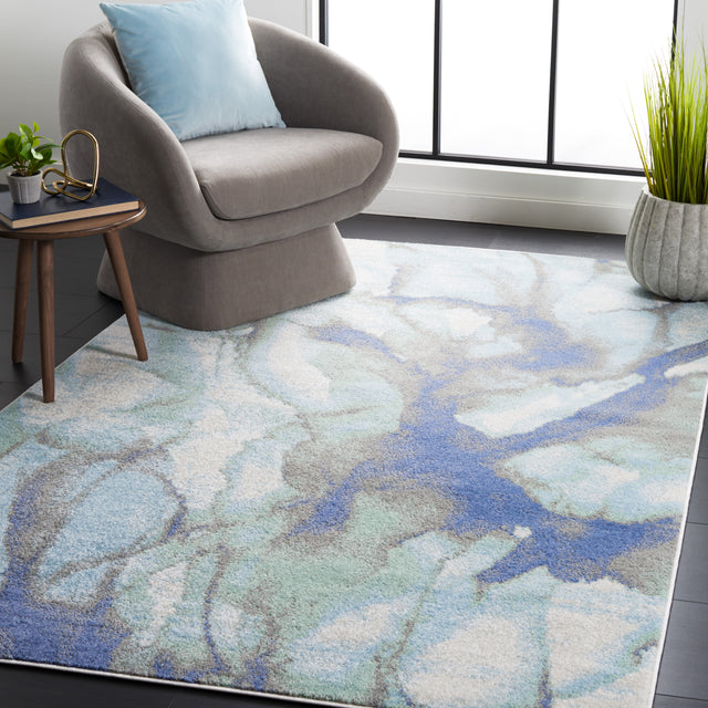 Safavieh Skyler Sky512N Light Blue/Grey Rug.
