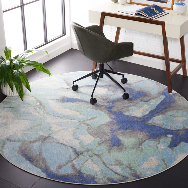 Safavieh Skyler Sky512N Light Blue/Grey Rug.