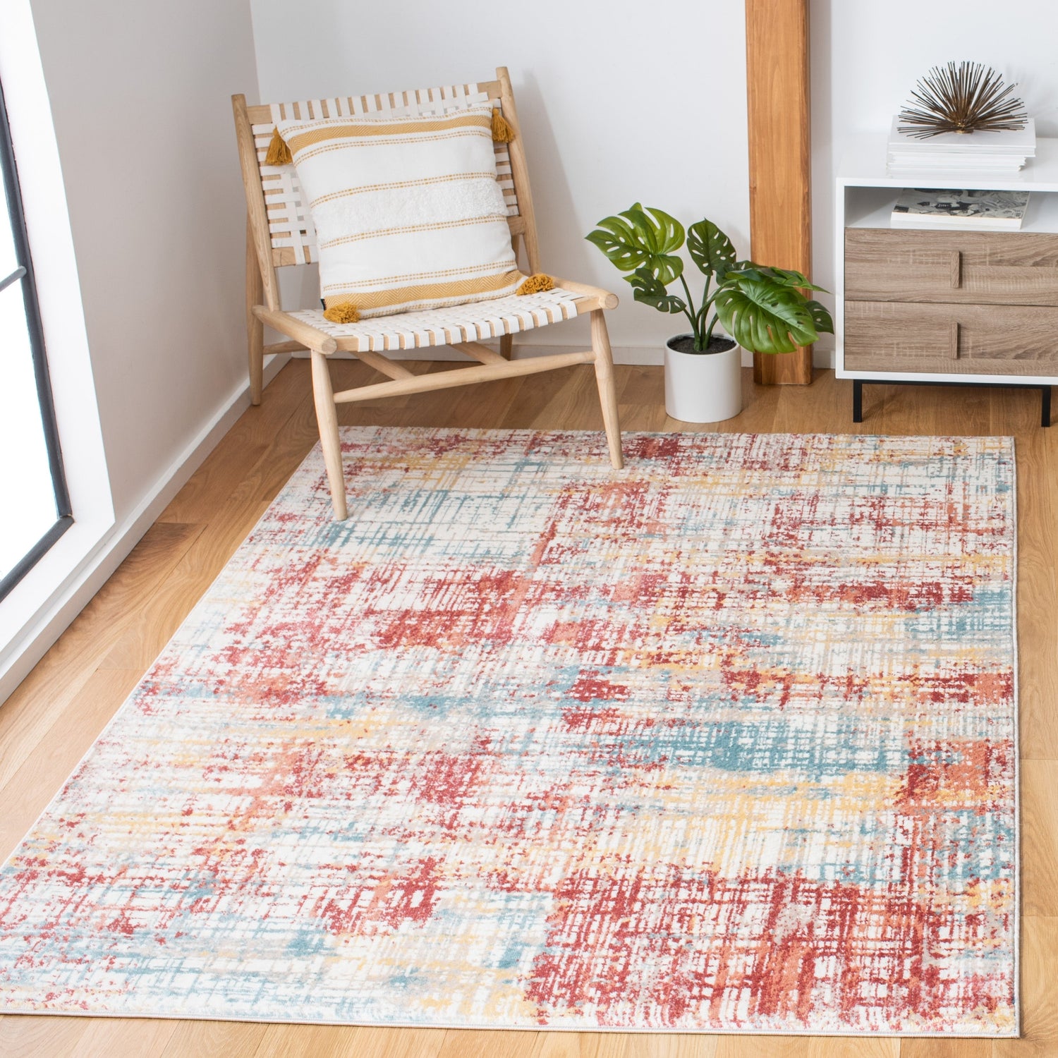 Safavieh Skyler Sky540P Burgundy/Gold Rugs.