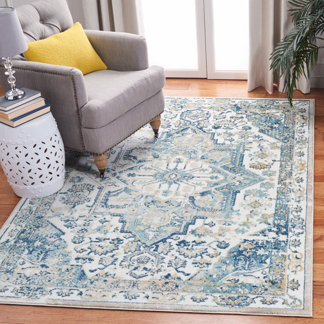 Safavieh Skyler Sky541A Ivory/Navy Rugs.