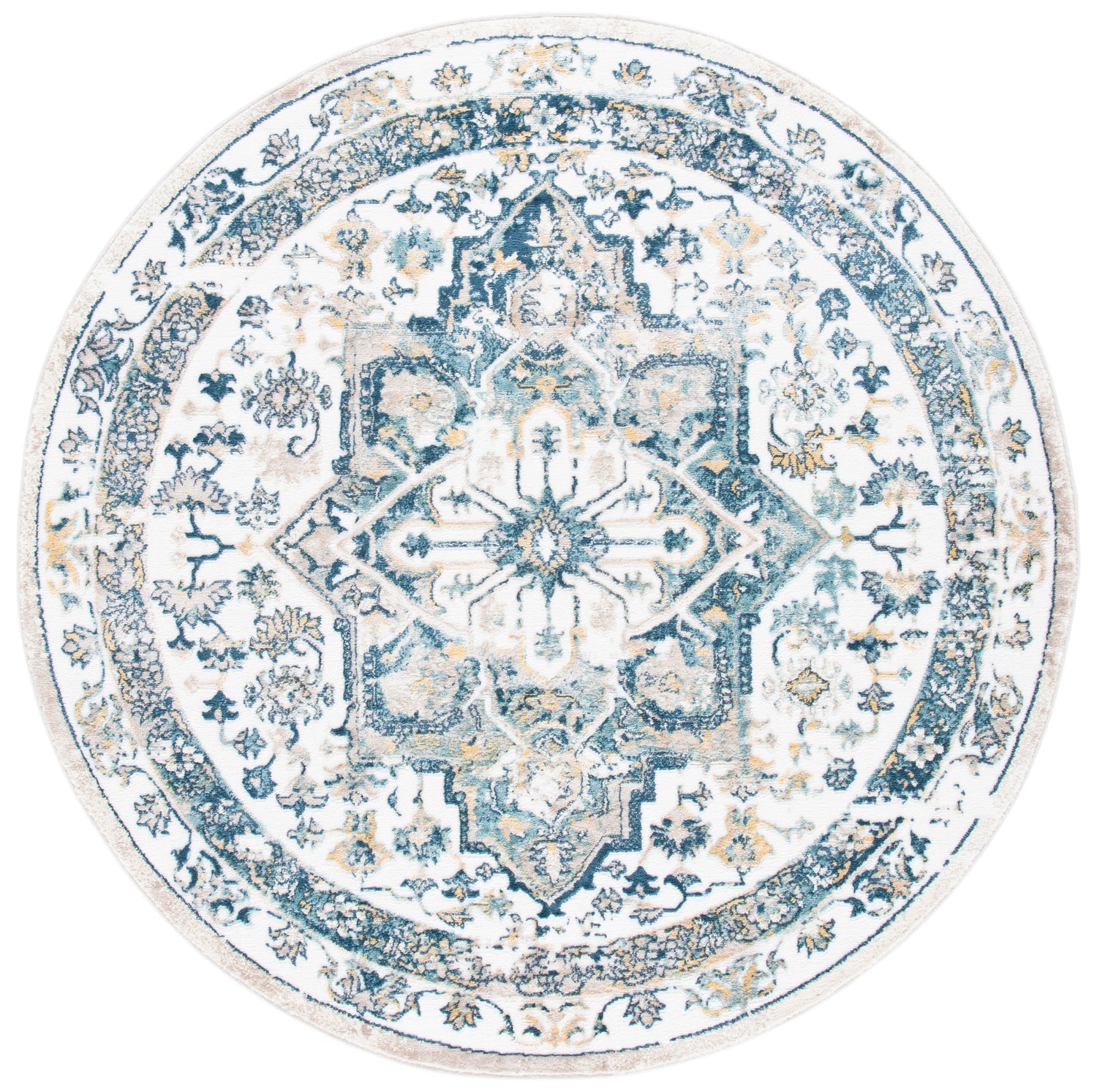 Safavieh Skyler Sky541A Ivory/Navy Rugs.