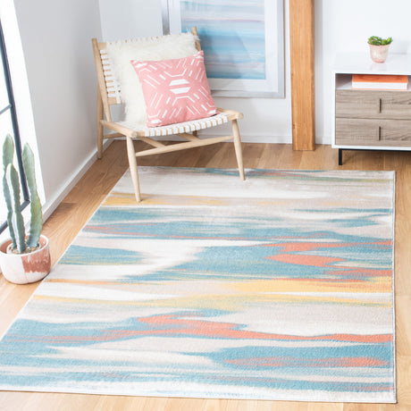 Safavieh Skyler Sky542A Beige/Terracotta Rugs.