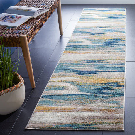 Safavieh Skyler Sky542B Beige/Navy Rugs.