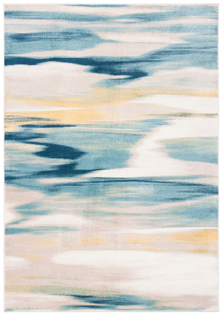 Safavieh Skyler Sky542B Beige/Navy Rugs.