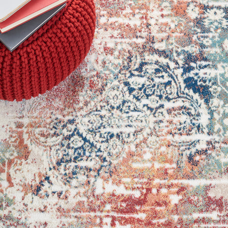 Safavieh Skyler Sky543A Beige/Burgundy Rugs.