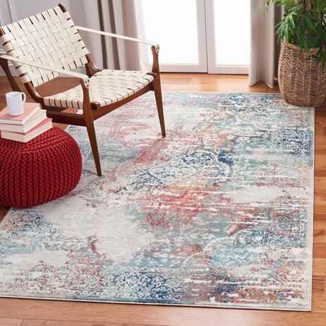 Safavieh Skyler Sky543A Beige/Burgundy Rugs.