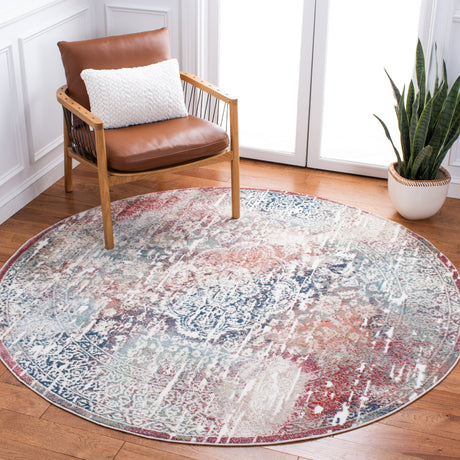 Safavieh Skyler Sky543A Beige/Burgundy Rugs.