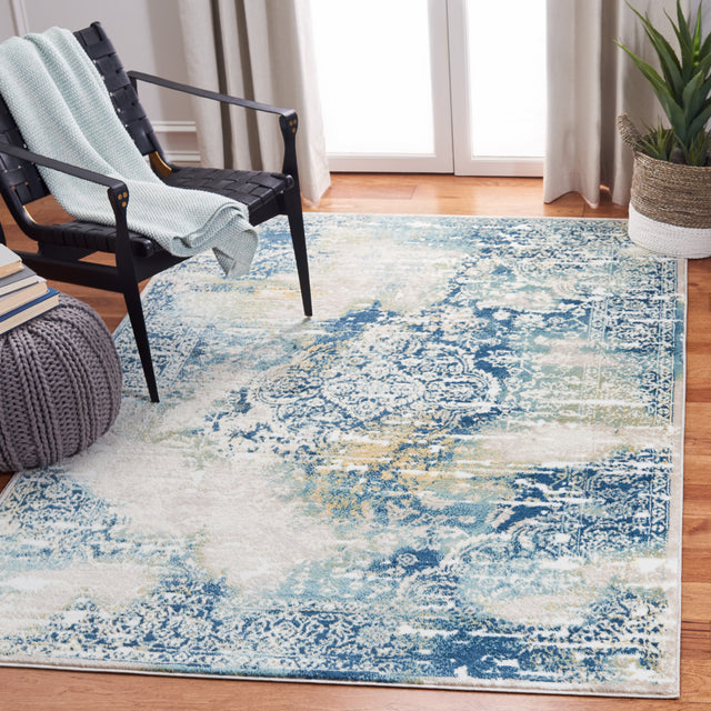 Safavieh Skyler Sky543M Navy/Gold Rugs.