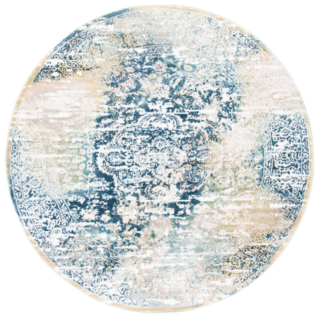 Safavieh Skyler Sky543M Navy/Gold Rugs.