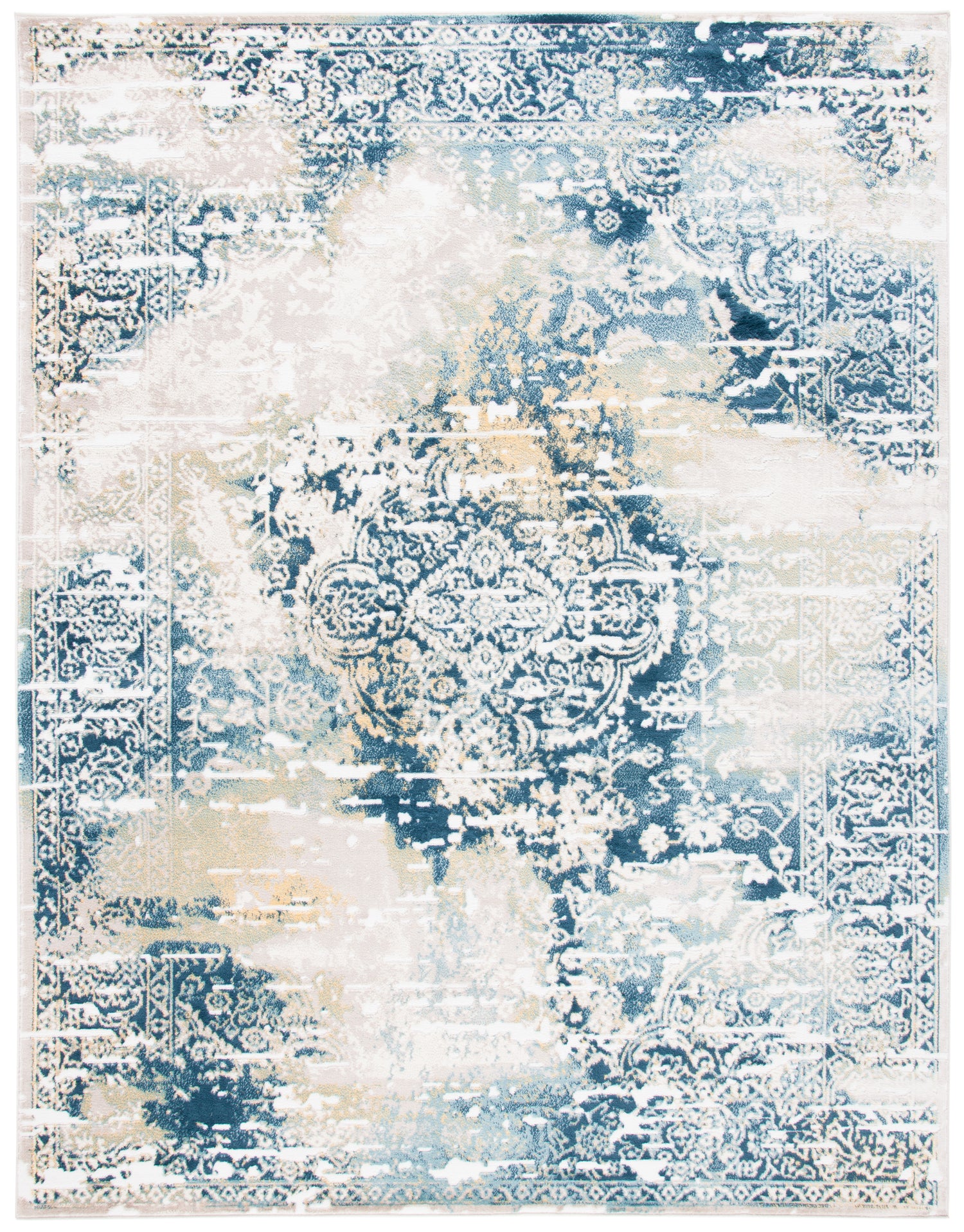 Safavieh Skyler Sky543M Navy/Gold Rugs.
