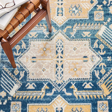 Safavieh Skyler Sky544A Beige/Navy Rugs.
