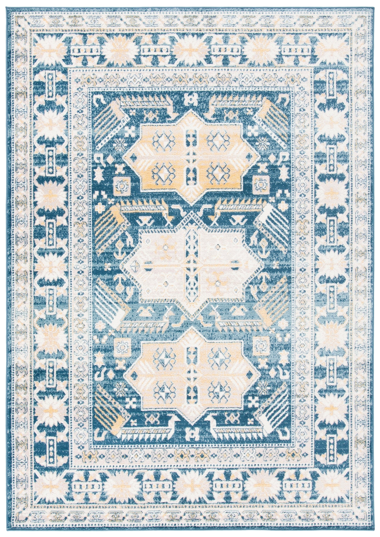 Safavieh Skyler Sky544A Beige/Navy Rugs.