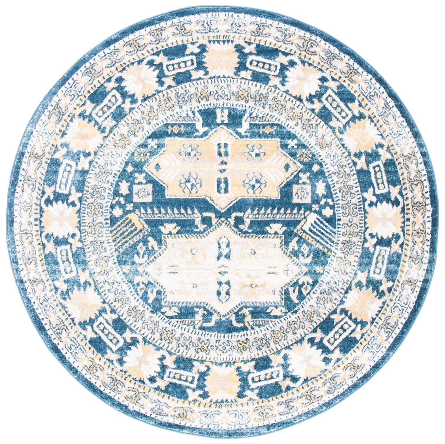 Safavieh Skyler Sky544A Beige/Navy Rugs.