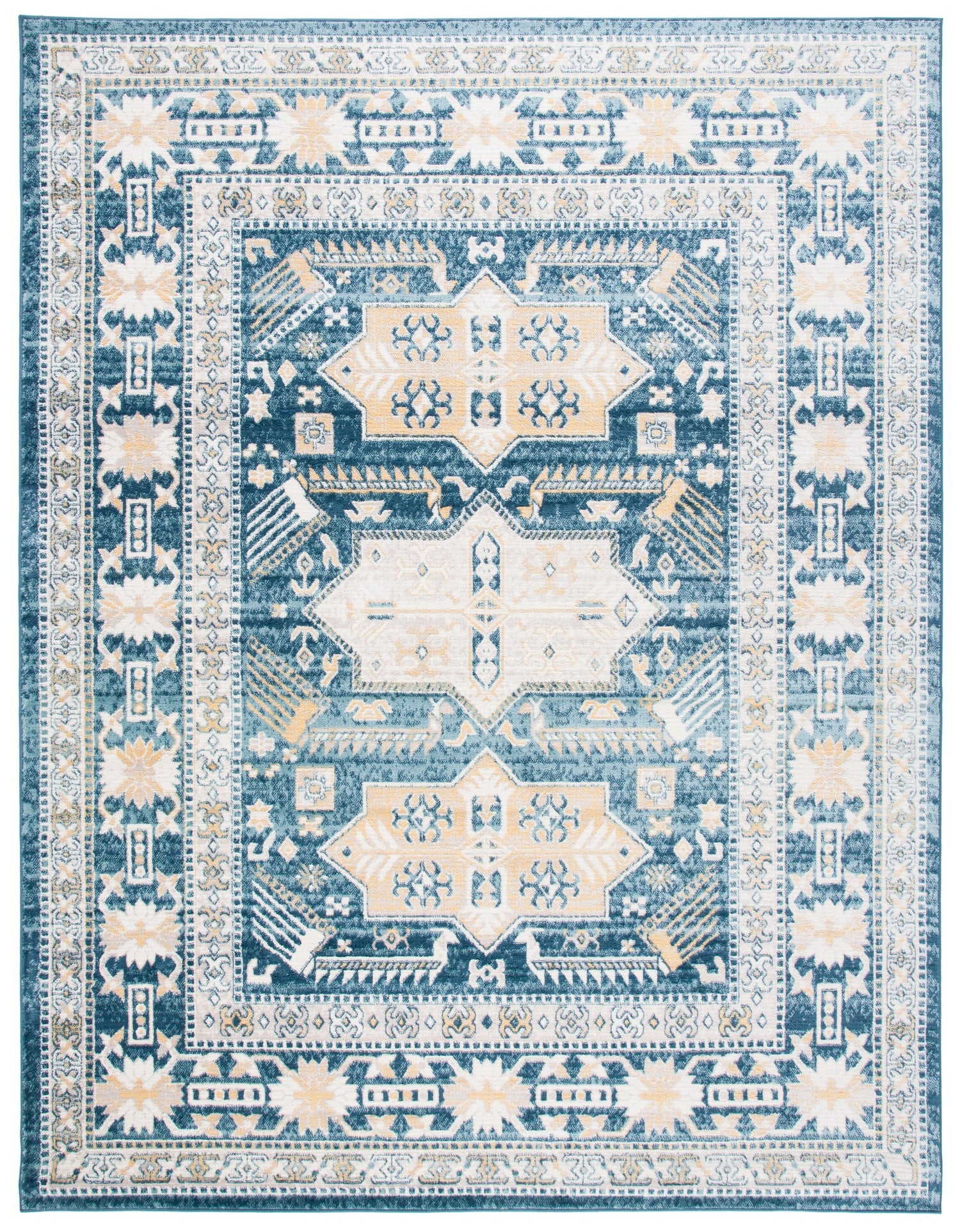 Safavieh Skyler Sky544A Beige/Navy Rugs.