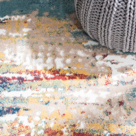 Safavieh Skyler Sky548A Beige/Burgundy Rugs.