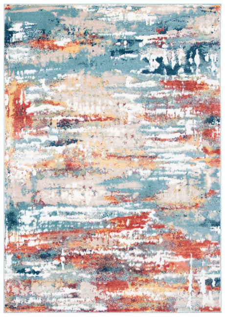 Safavieh Skyler Sky548A Beige/Burgundy Rugs.