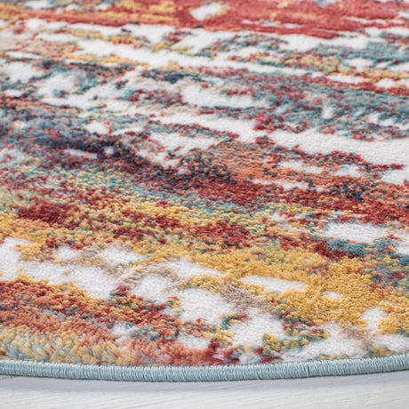 Safavieh Skyler Sky548A Beige/Burgundy Rugs.