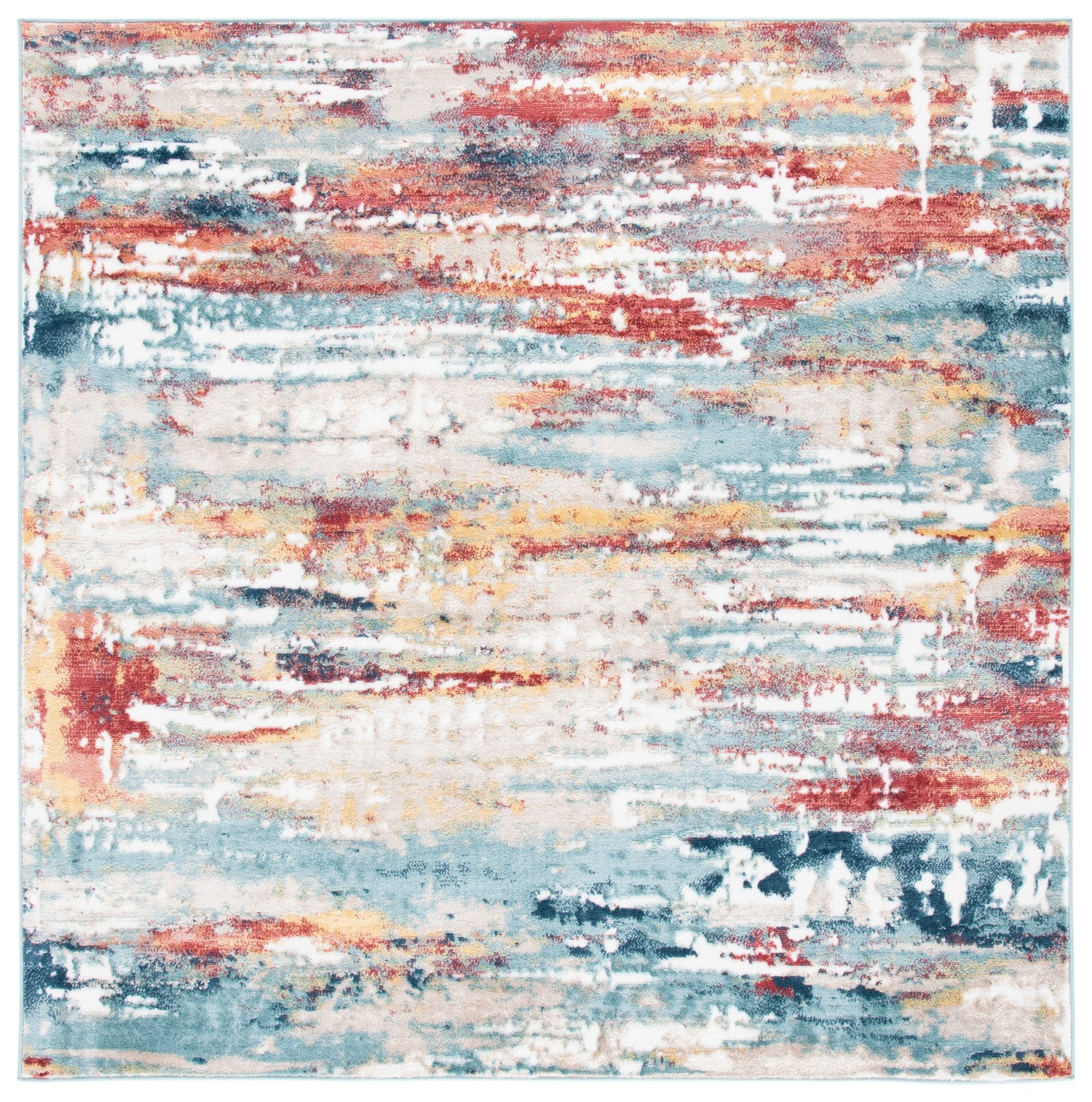 Safavieh Skyler Sky548A Beige/Burgundy Rugs.