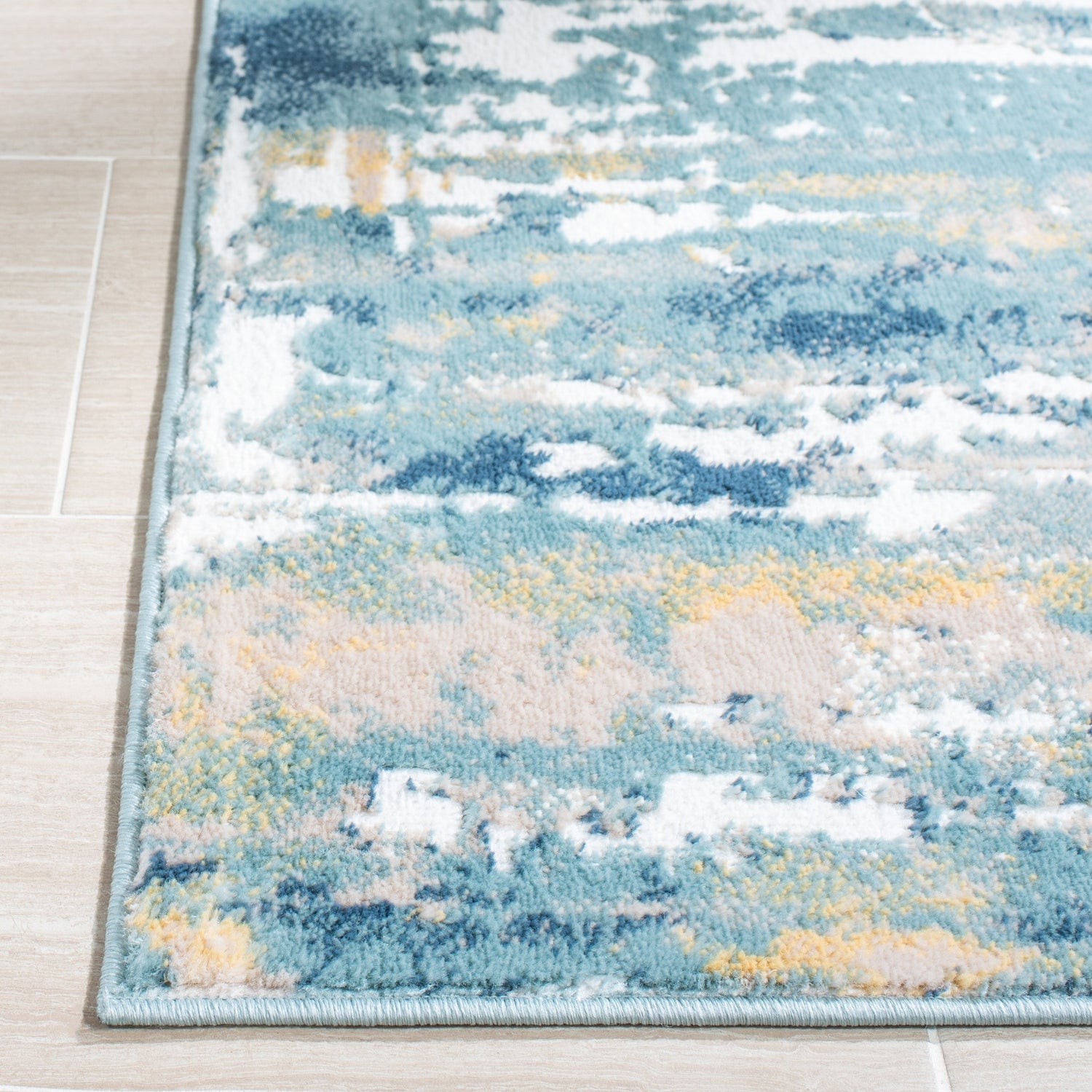 Safavieh Skyler Sky548J Teal/Gold Rugs.