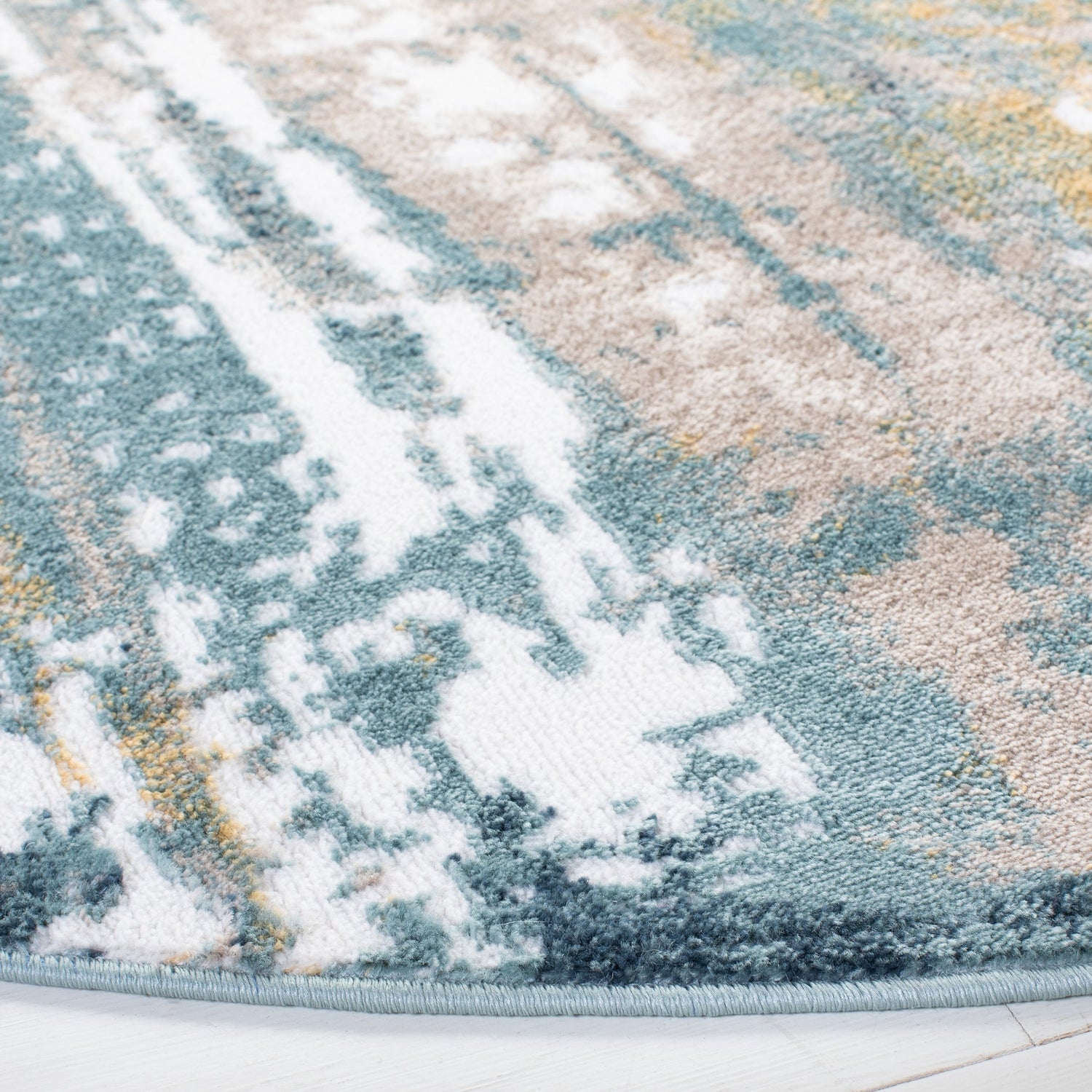 Safavieh Skyler Sky548J Teal/Gold Rugs.