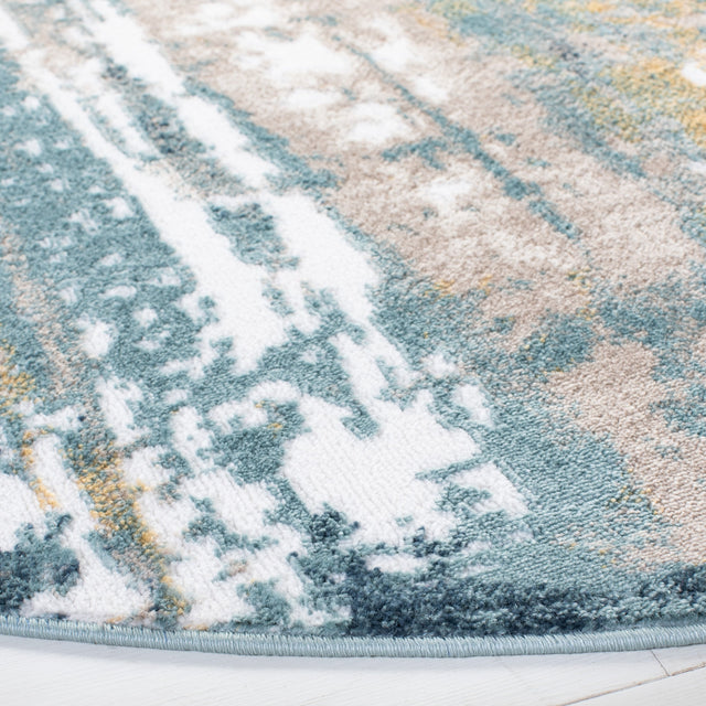 Safavieh Skyler Sky548J Teal/Gold Rugs.