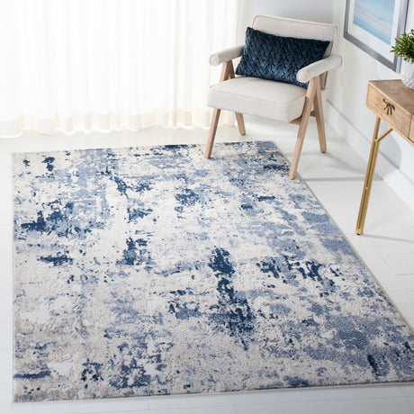 Safavieh Skyler Sky562M Grey/Navy Rugs.