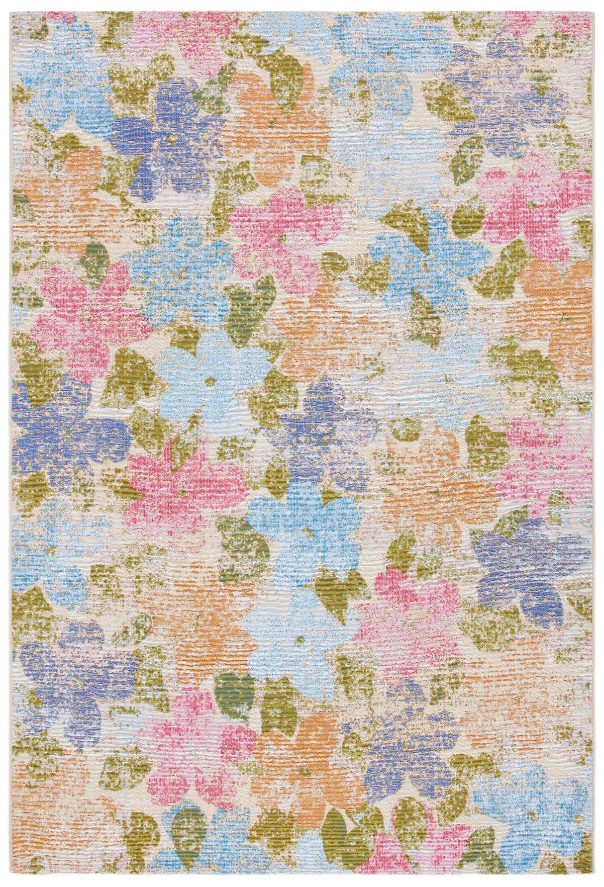 Safavieh Summer Smr410M Blue/Pink Rugs.