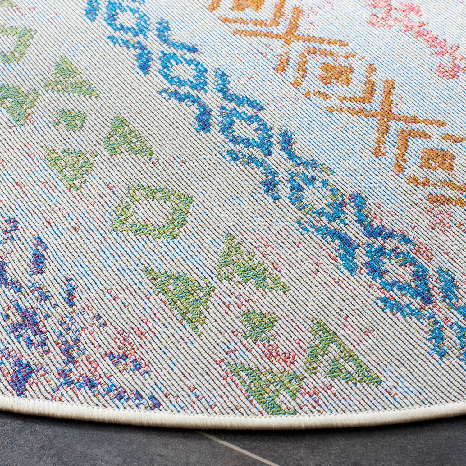 Safavieh Summer Smr429A Ivory/Blue Rugs.